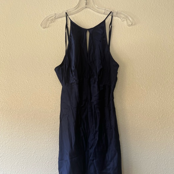 Victoria Secret Dark Blue adjustable spaghetti strap dress - Picture 3 of 6